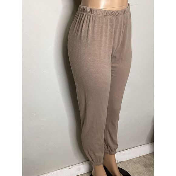 New Bobi tan sweatpants. Small. Retails $90 - Picture 3 of 6